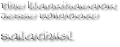 The Llanrhaeadr  Jesse window  Salathiel