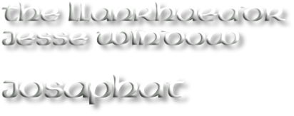 The Llanrhaeadr  Jesse window  Josaphat